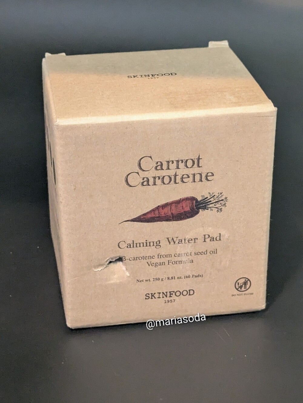 Skinfood Carrot Carotene Calming Water Pad Toner